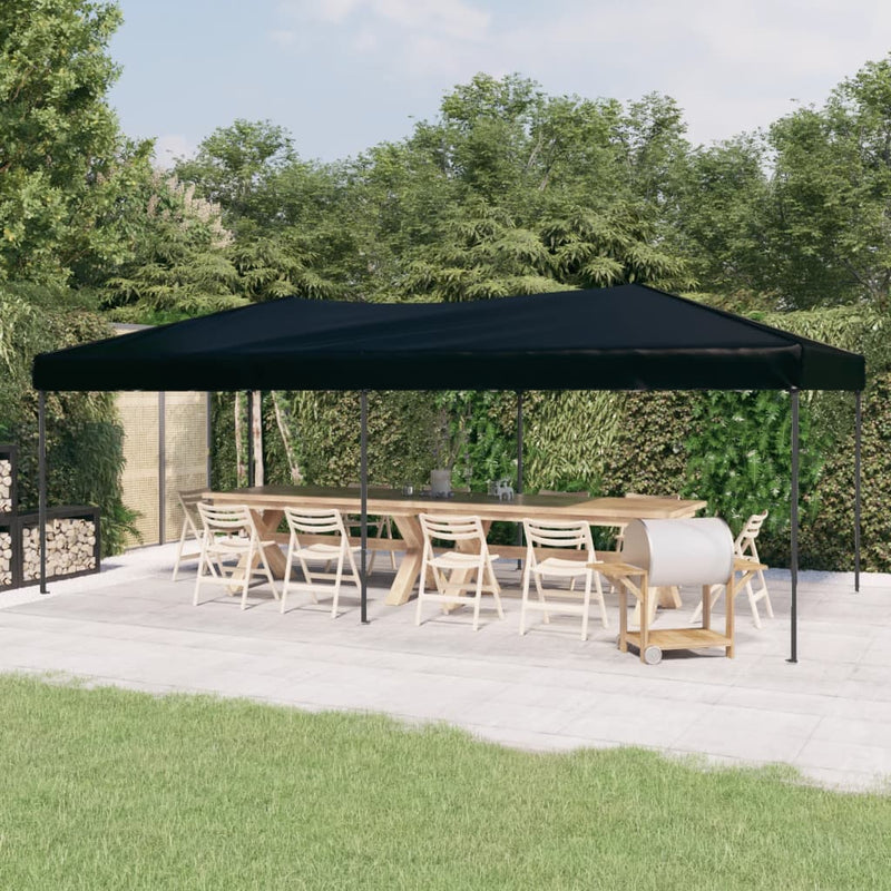 Load image into Gallery viewer, Vidaxl partytent inklapbaar 3x6 m zwart