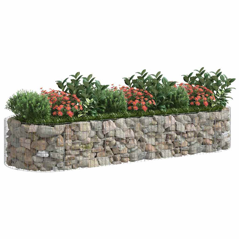 ギャラリービューアに画像をロードする, Vidaxl gabion plantenbak verhoogd 300x100x50 cm gegalvaniseerd ijzer