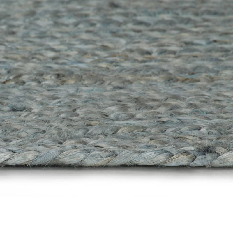 Load image into Gallery viewer, Vidaxl vloerkleed handgemaakt rond 240 cm jute olijfgroen