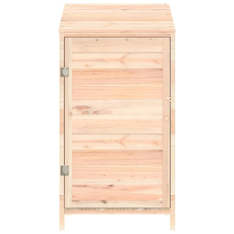 Load image into Gallery viewer, Vidaxl tuinschuur 55x52x112 cm massief vurenhout