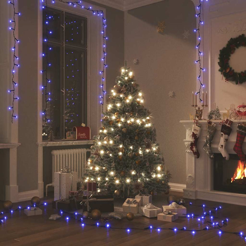 Load image into Gallery viewer, Vidaxl lichtslinger met 300 led's 30 m pvc blauw