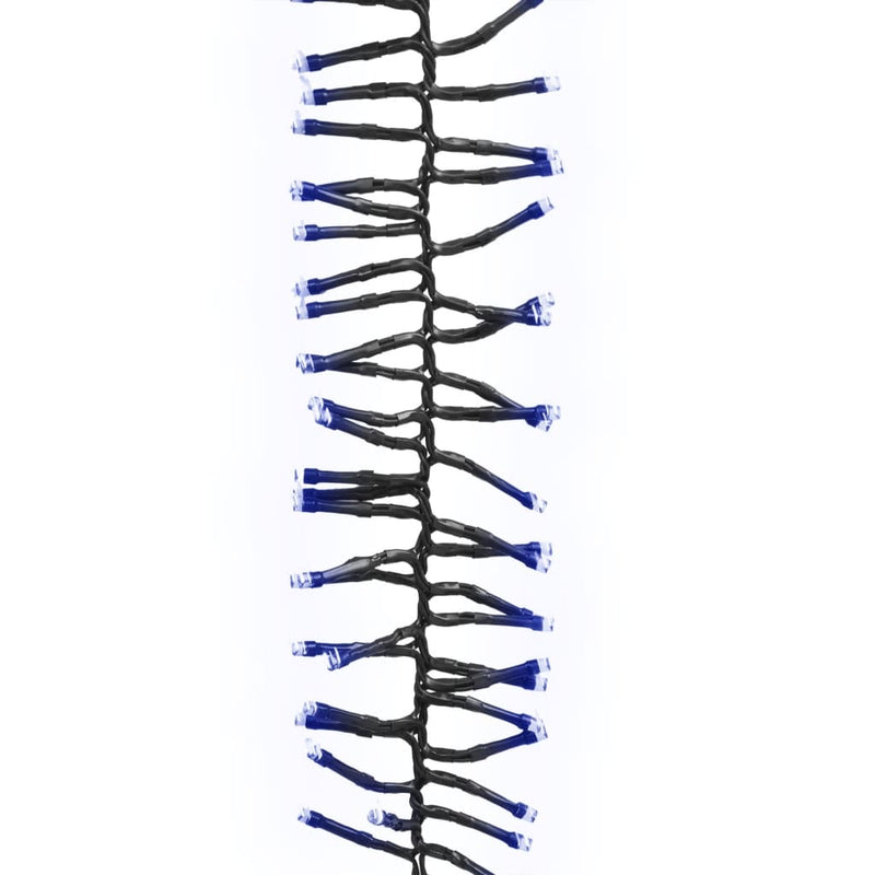 Load image into Gallery viewer, Vidaxl lichtslinger cluster met 400 led's blauw 7,4 m pvc
