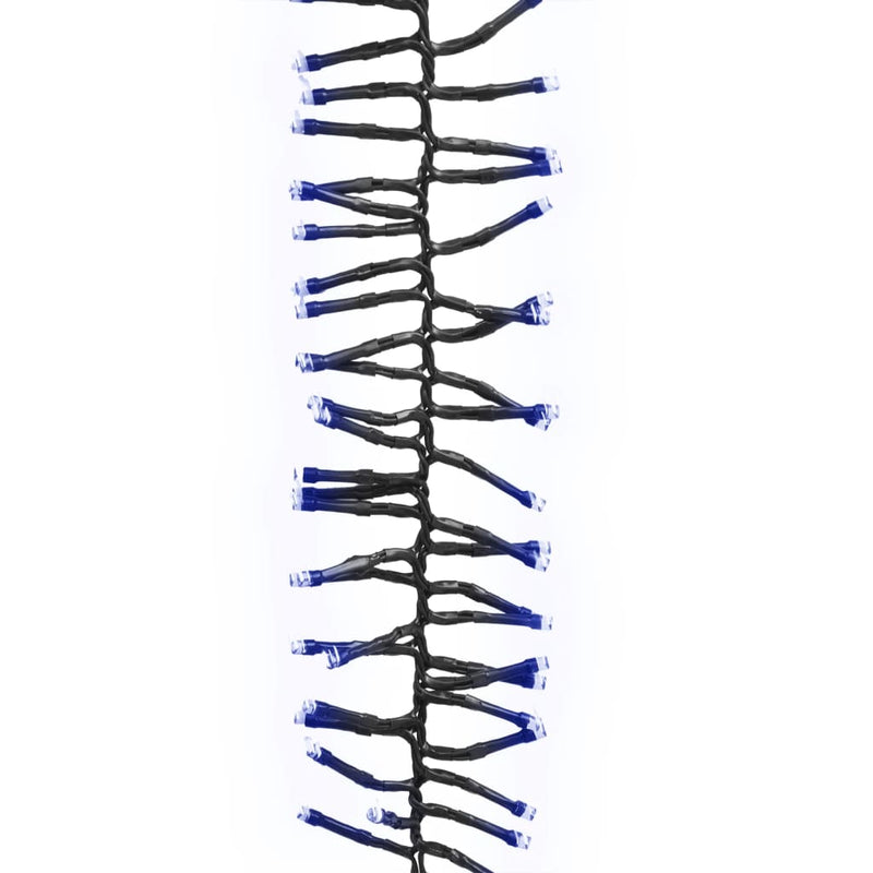 Load image into Gallery viewer, Vidaxl lichtslinger cluster met 1000 led's blauw 11 m pvc