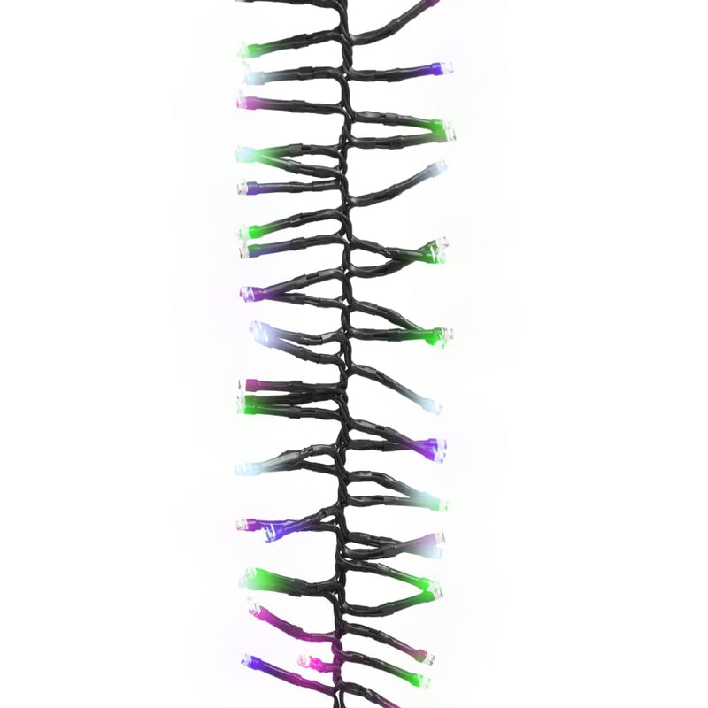 Load image into Gallery viewer, Vidaxl lichtslinger cluster met 2000 led's pastel meerkleurig 17 m pvc