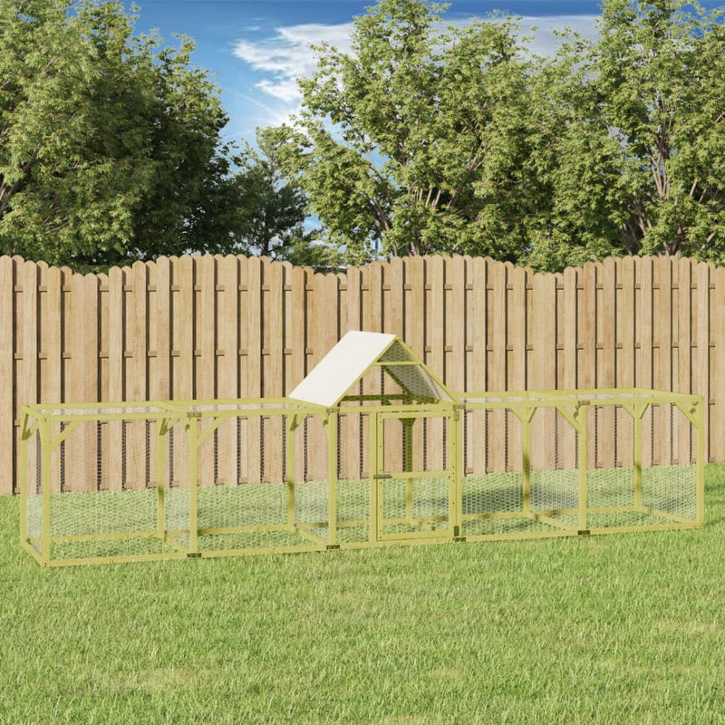 Load image into Gallery viewer, VidaXL Kippenhok 500x100x150 cm geïmpregneerd massief grenenhout