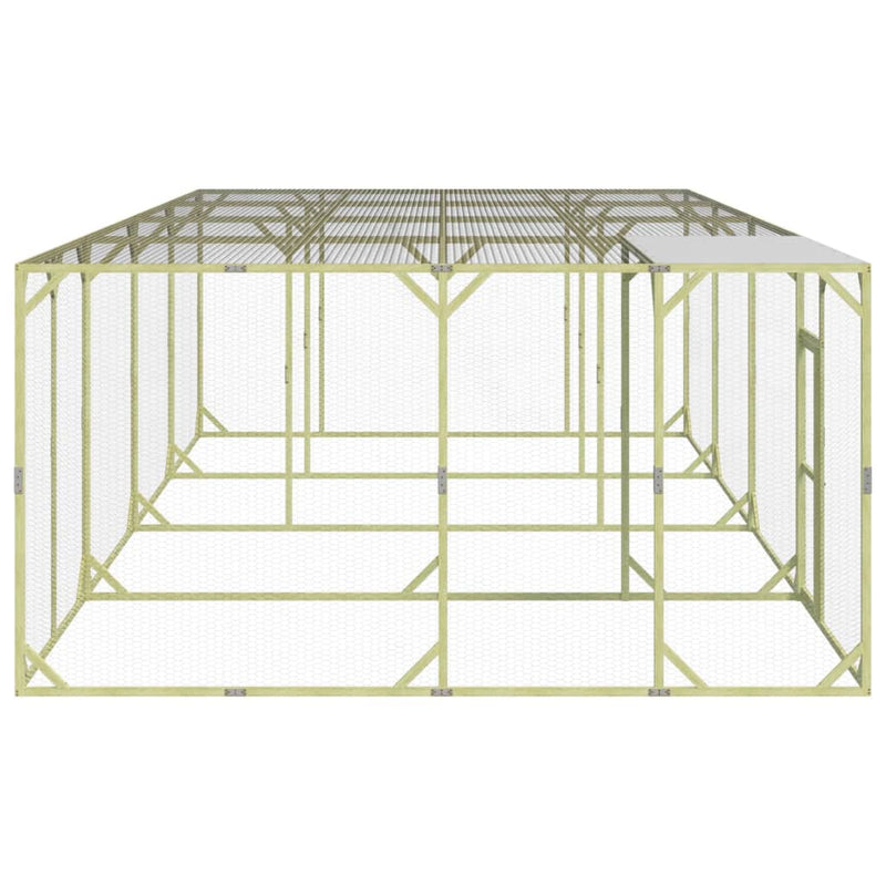 Load image into Gallery viewer, VidaXL Kippenhok 800x400x200 cm geïmpregneerd massief grenenhout