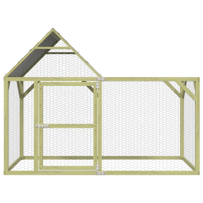 Load image into Gallery viewer, VidaXL Kippenhok 200x100x150 cm geïmpregneerd massief grenenhout