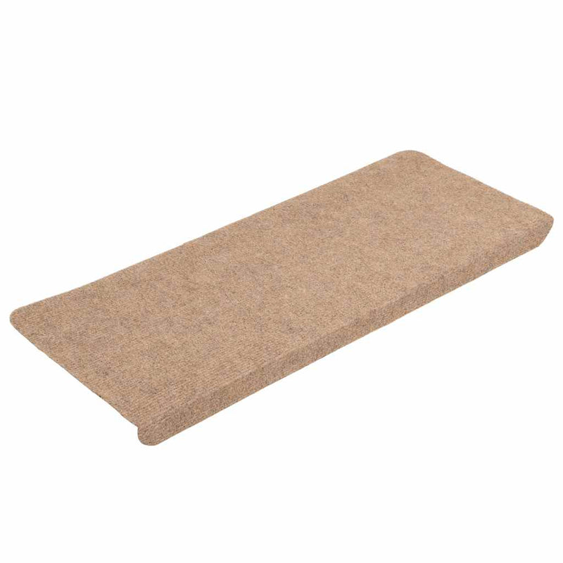 Load image into Gallery viewer, Vidaxl trapmatten zelfklevend 15 st 65x24,5x3,5 cm beige