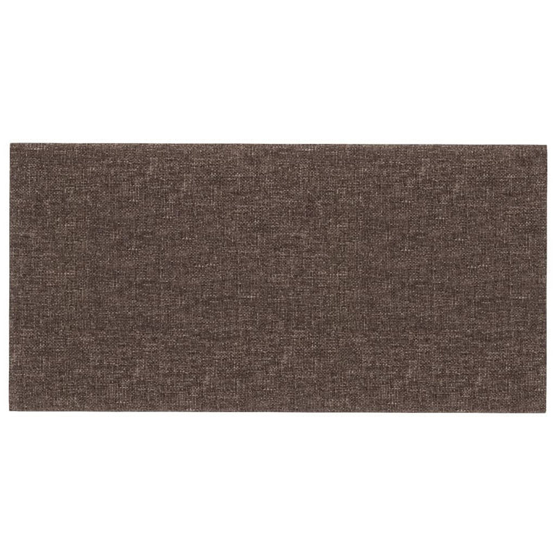 Load image into Gallery viewer, VidaXL Wandpanelen 12 st 0,54 m² 30x15 cm stof taupe