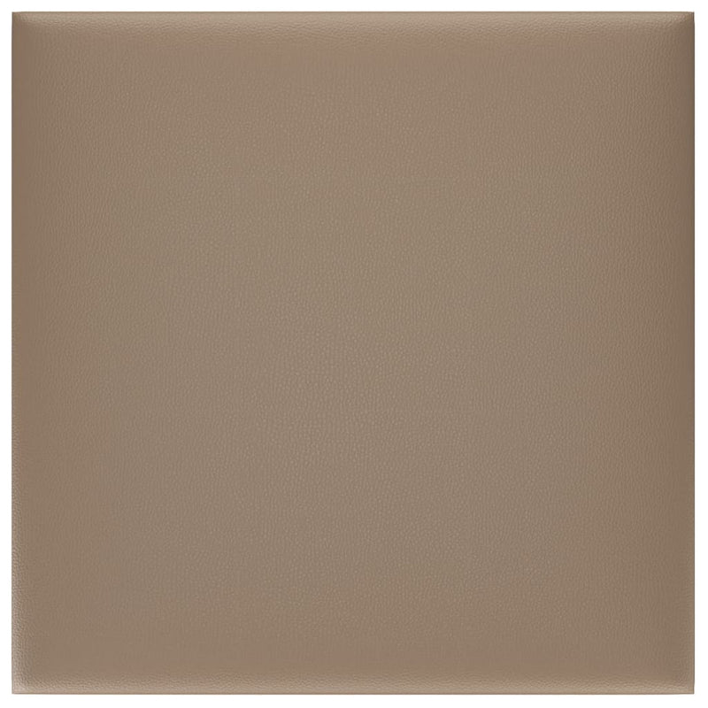 Load image into Gallery viewer, VidaXL Wandpanelen 12 st 1,08 m² 30x30 cm kunstleer cappuccinokleurig