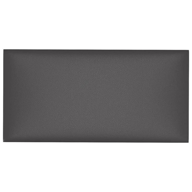 Load image into Gallery viewer, Vidaxl wandpanelen 12 st 2,16 m² 60x30 cm kunstleer grijs