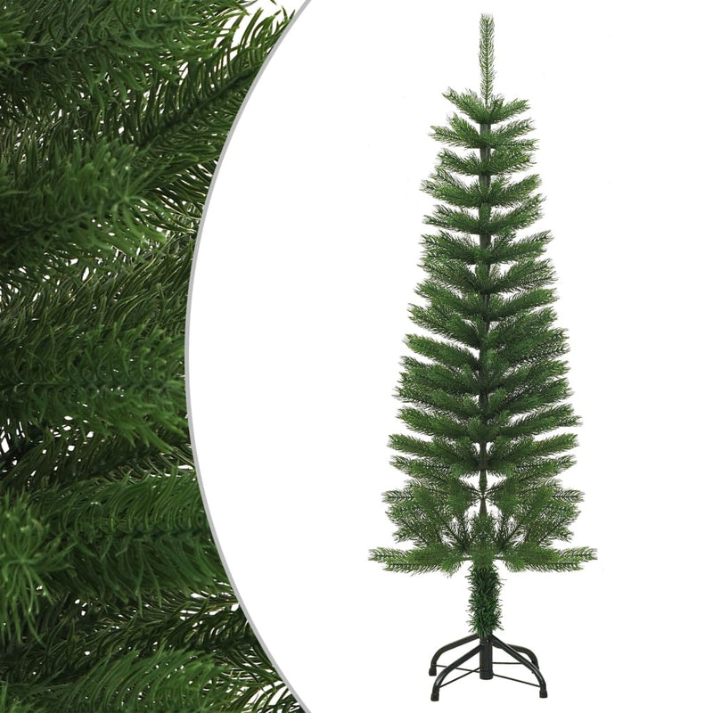Load image into Gallery viewer, Vidaxl kunstkerstboom met standaard smal 120 cm pe