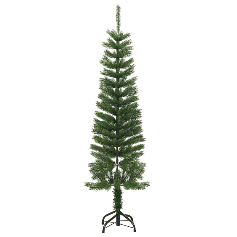 Load image into Gallery viewer, Vidaxl kunstkerstboom met standaard smal 150 cm pe