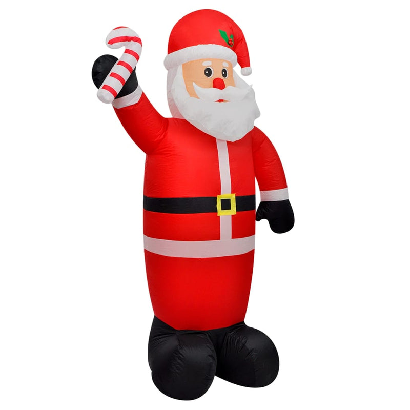Load image into Gallery viewer, VidaXL Kerstman opblaasbaar met LED's 240 cm
