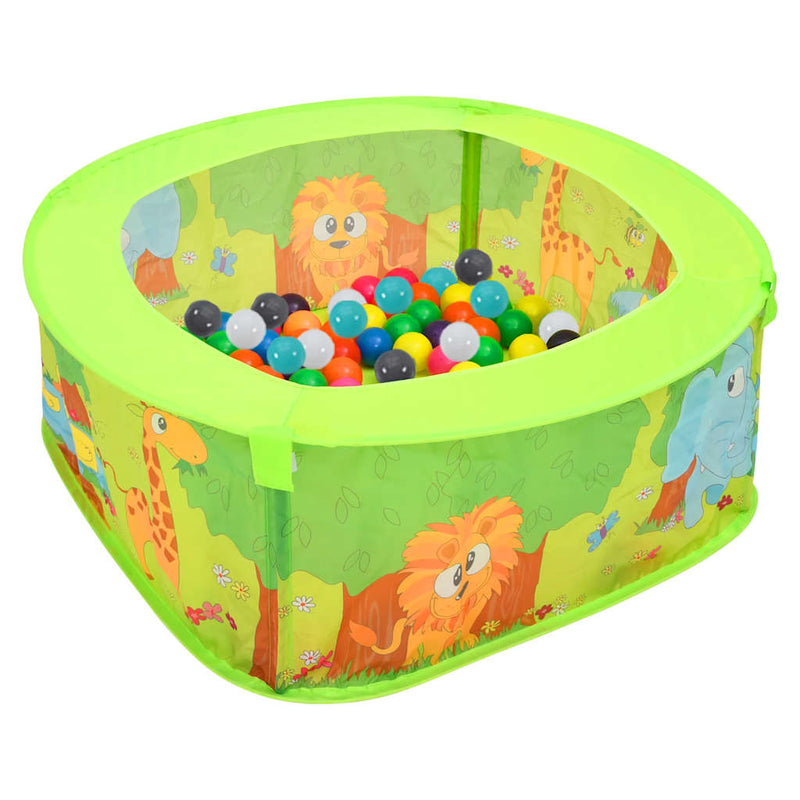 Load image into Gallery viewer, Vidaxl ballenbak voor kinderen met 300 ballen 75x75x32 cm