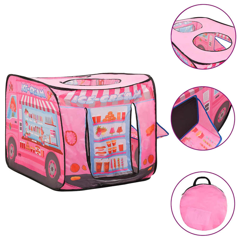 Load image into Gallery viewer, VidaXL Kinderspeeltent met 250 ballen 70x112x70 cm roze
