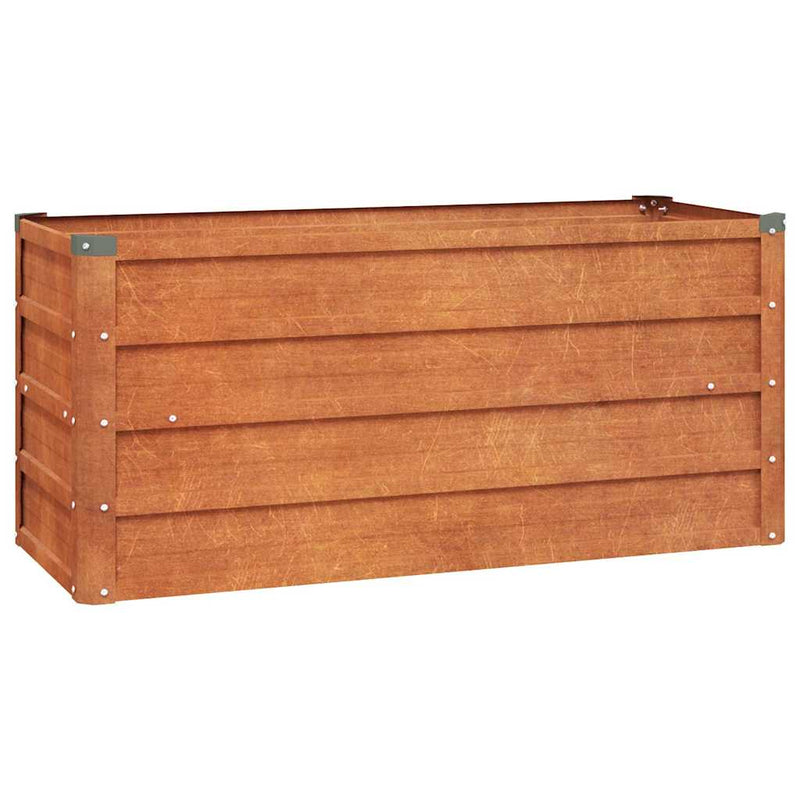 Load image into Gallery viewer, Vidaxl plantenbak verhoogd 100x40x45 cm cortenstaal roestig