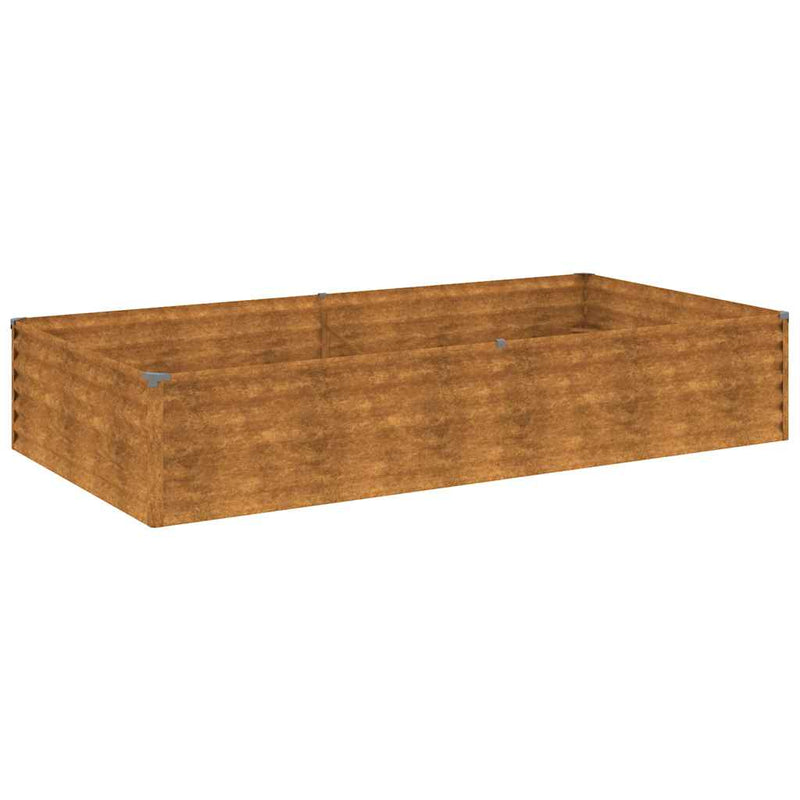 Load image into Gallery viewer, Vidaxl plantenbak verhoogd 195x100x36 cm cortenstaal