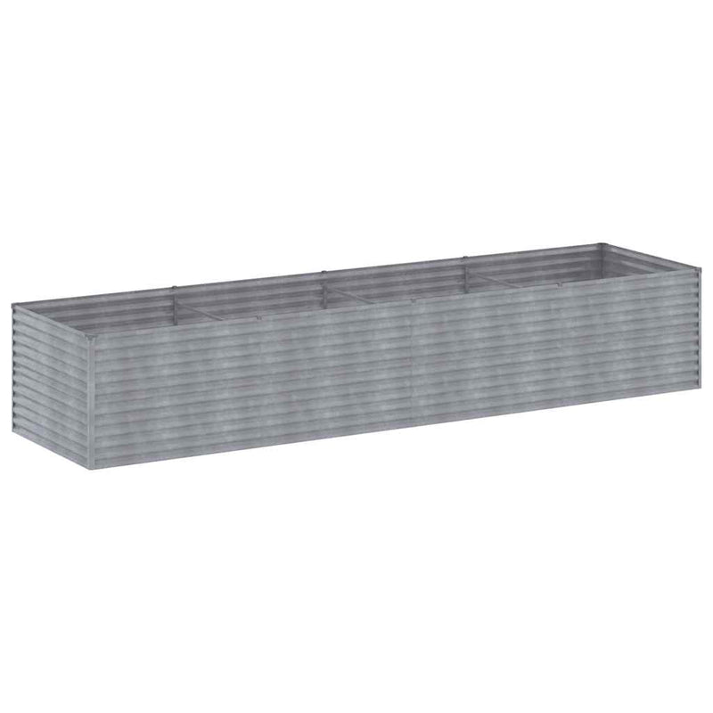 Load image into Gallery viewer, Vidaxl plantenbak verhoogd 386x100x69 cm cortenstaal