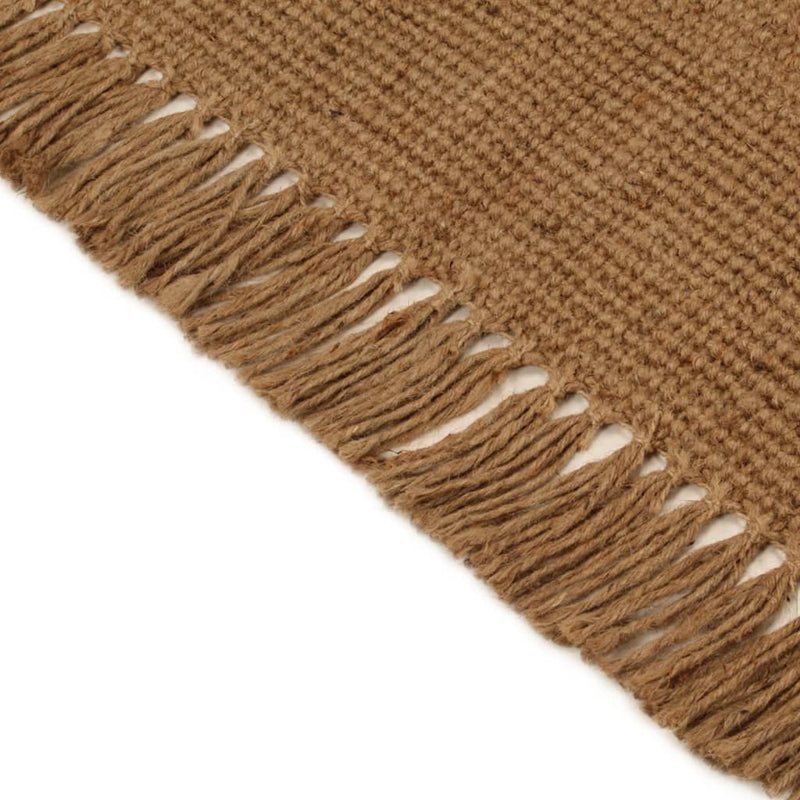 Load image into Gallery viewer, VidaXL Vloerkleed met kwastjes 120x180 cm jute