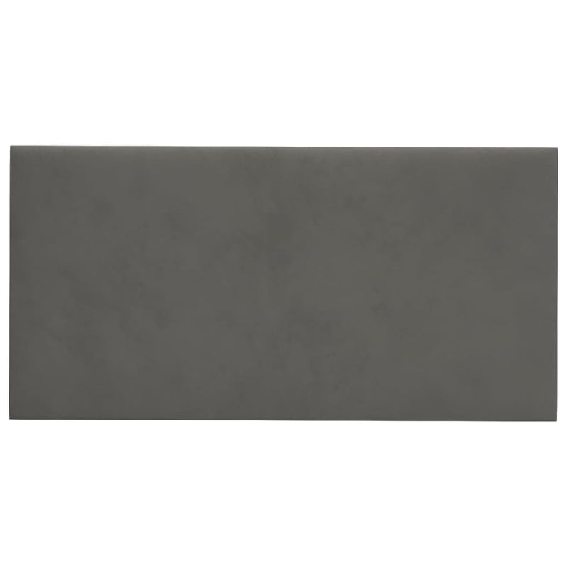 Load image into Gallery viewer, Vidaxl wandpanelen 12 st 2,16 m² 60x30 cm fluweel donkergrijs