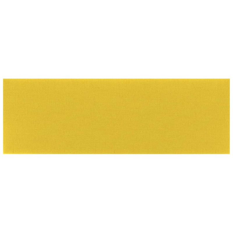 Load image into Gallery viewer, VidaXL Wandpanelen 12 st 3,24 m² 90x30 cm stof lichtgeel