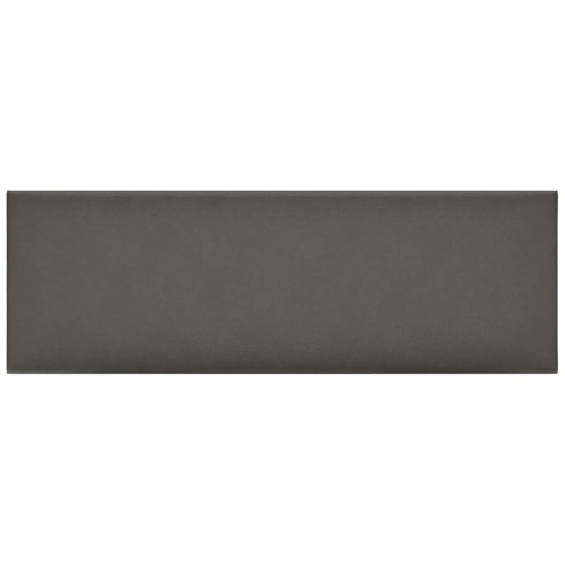 Load image into Gallery viewer, Vidaxl wandpanelen 12 st 3,24 m² 90x30 cm kunstleer grijs