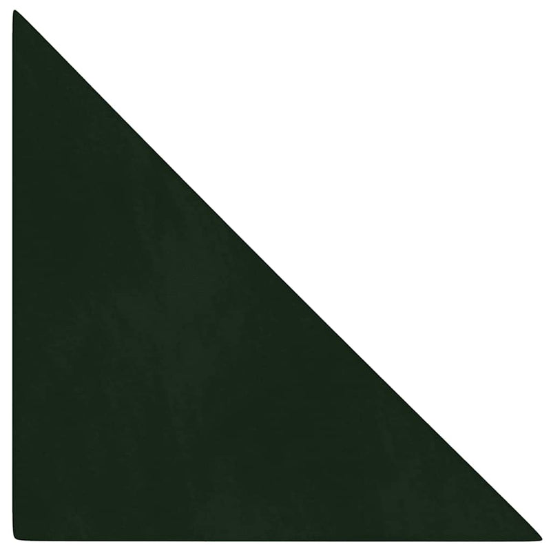 Load image into Gallery viewer, Vidaxl wandpanelen 12 st 0,54 m² 30x30 cm fluweel donkergroen