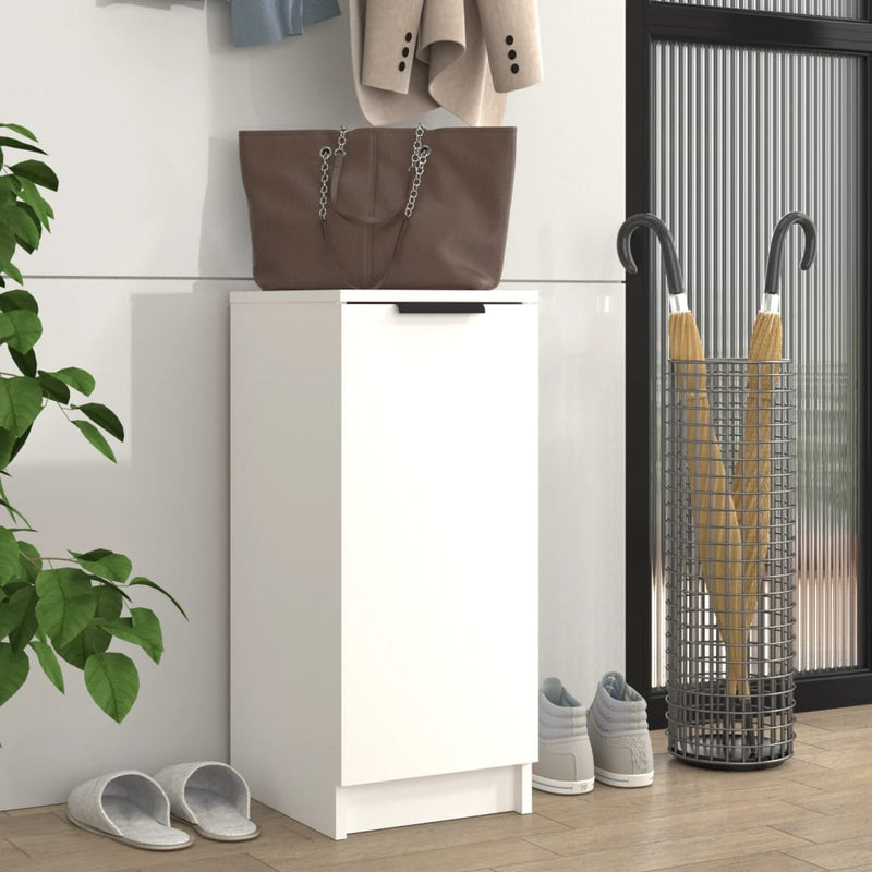 Load image into Gallery viewer, Vidaxl schoenenkast 30x35x70 cm bewerkt hout wit