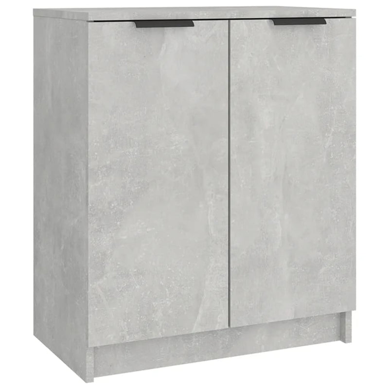 Load image into Gallery viewer, Vidaxl schoenenkast 59x35x70 cm bewerkt hout betongrijs