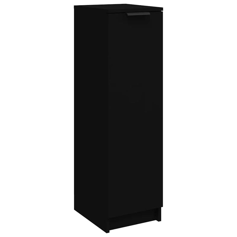Load image into Gallery viewer, Vidaxl schoenenkast 30x35x100 cm bewerkt hout zwart