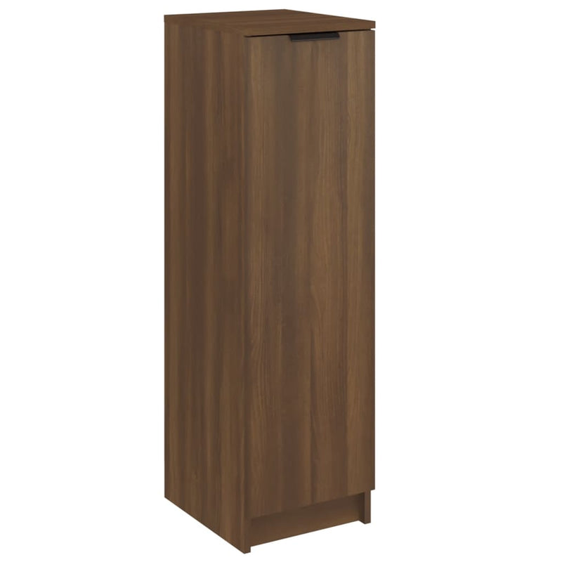 Afbeelding laden in galerijviewer, VidaXL Schoenenkast 30x35x100 cm bewerkt hout bruin eikenkleur