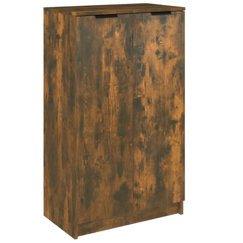 Load image into Gallery viewer, VidaXL Schoenenkast 59x35x100 cm bewerkt hout gerookt eikenkleurig