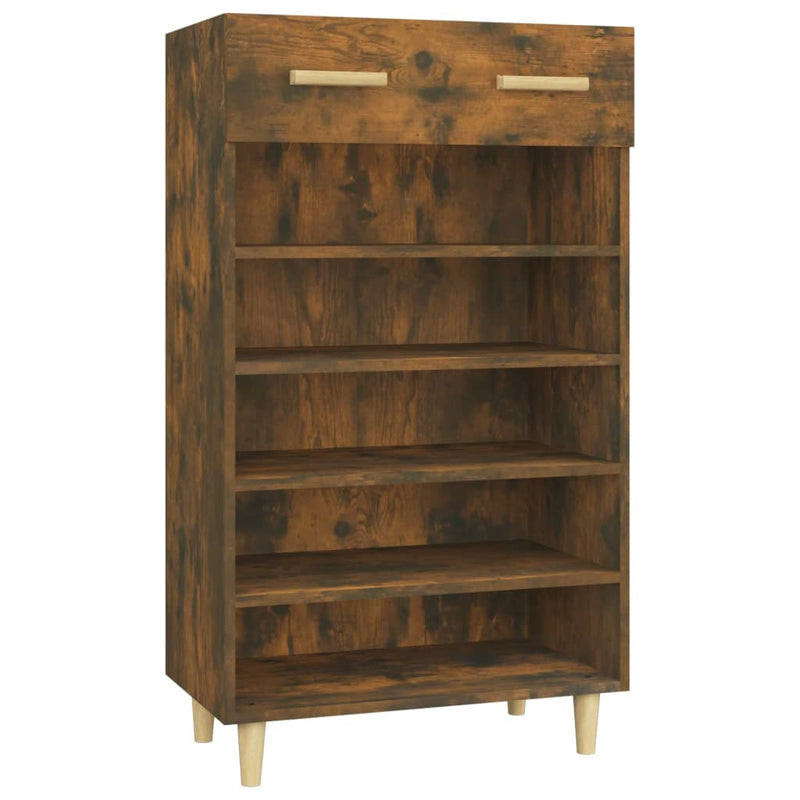 Load image into Gallery viewer, Vidaxl schoenenkast 60x35x105 cm bewerkt hout gerookt eikenkleurig