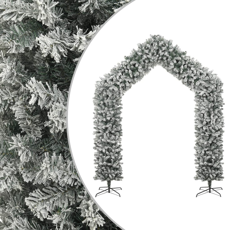 Load image into Gallery viewer, Vidaxl kerstboog met sneeuwvlokken 270 cm