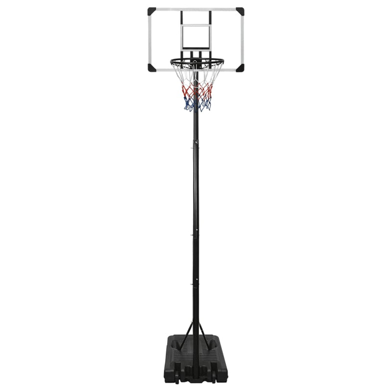Load image into Gallery viewer, Vidaxl basketbalstandaard 280-350 cm polycarbonaat transparant