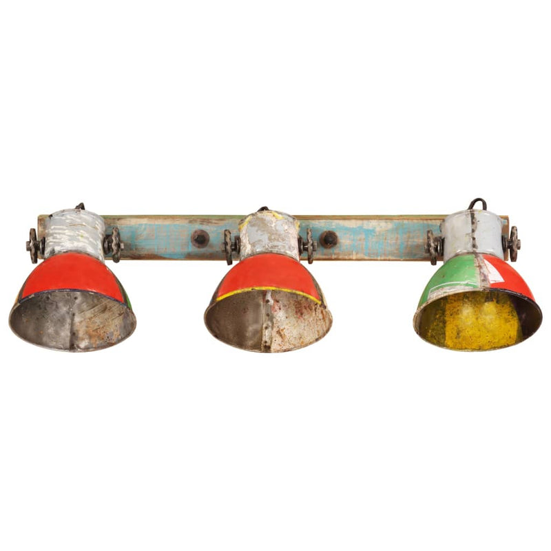 Afbeelding laden in galerijviewer, Vidaxl wandlamp industrieel e27 65x25 cm meerkleurig