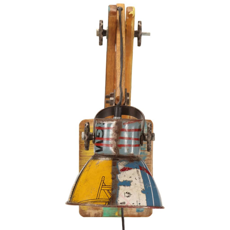 Load image into Gallery viewer, VidaXL Wandlamp industrieel rond E27 meerkleurig