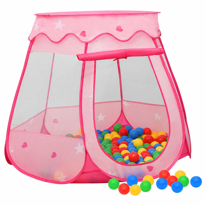 Load image into Gallery viewer, Vidaxl kinderspeeltent 102x102x82 cm roze