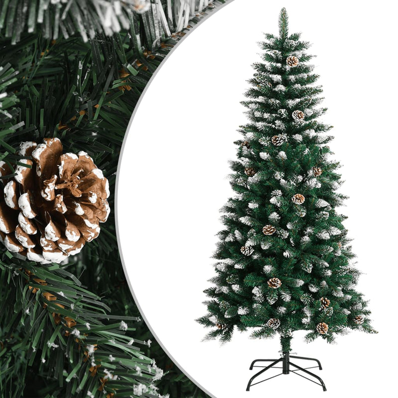 Load image into Gallery viewer, Vidaxl kunstkerstboom met standaard 120 cm pvc groen