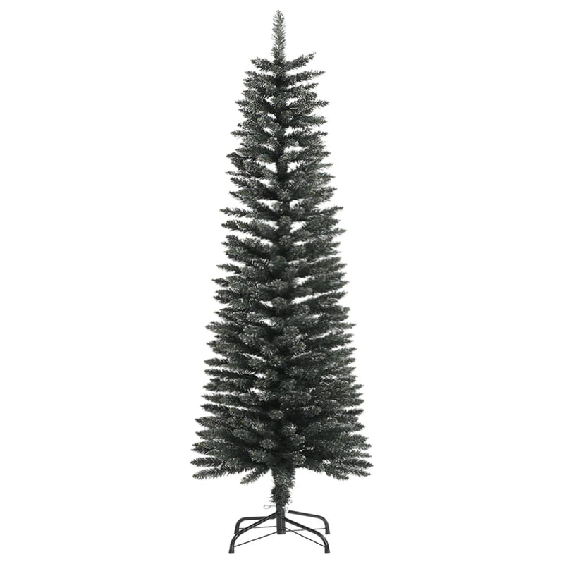 Load image into Gallery viewer, Vidaxl kunstkerstboom met standaard smal 120 cm pvc groen