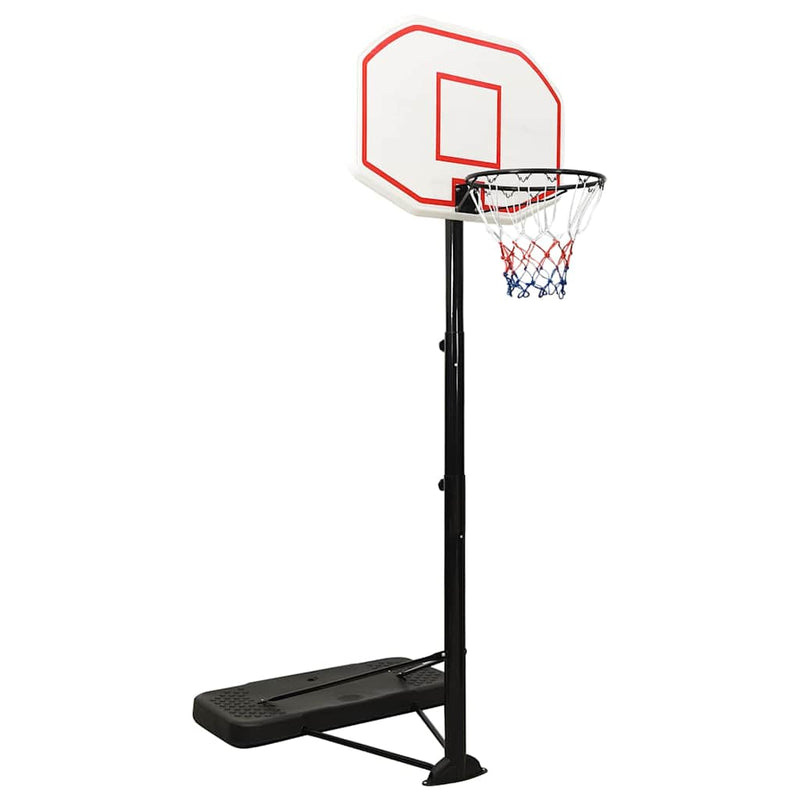 Load image into Gallery viewer, Vidaxl basketbalstandaard 258-363 cm polyetheen wit