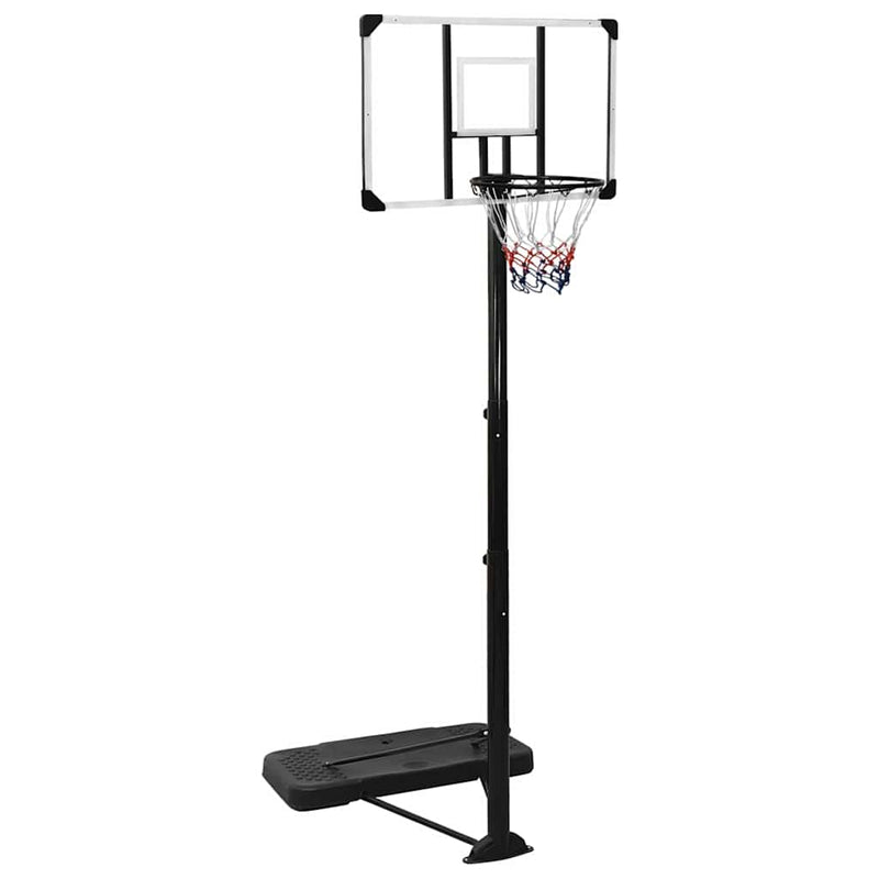 Load image into Gallery viewer, Vidaxl basketbalstandaard 256-361 cm polycarbonaat transparant