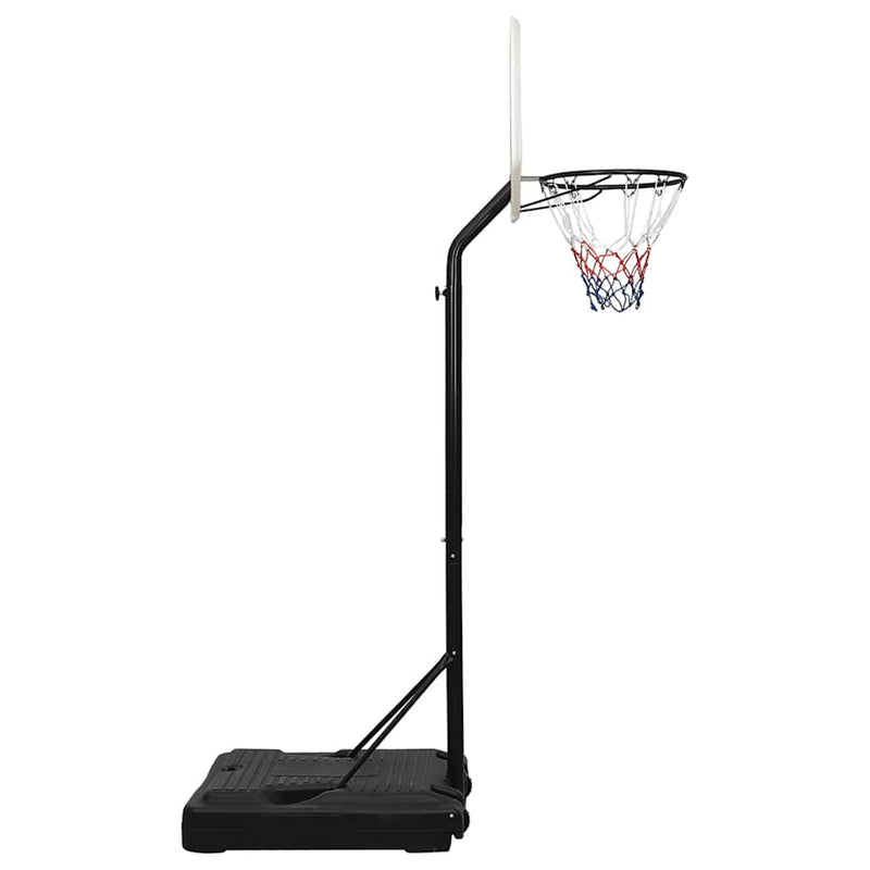 Load image into Gallery viewer, Vidaxl basketbalstandaard 237-307 cm polyetheen wit
