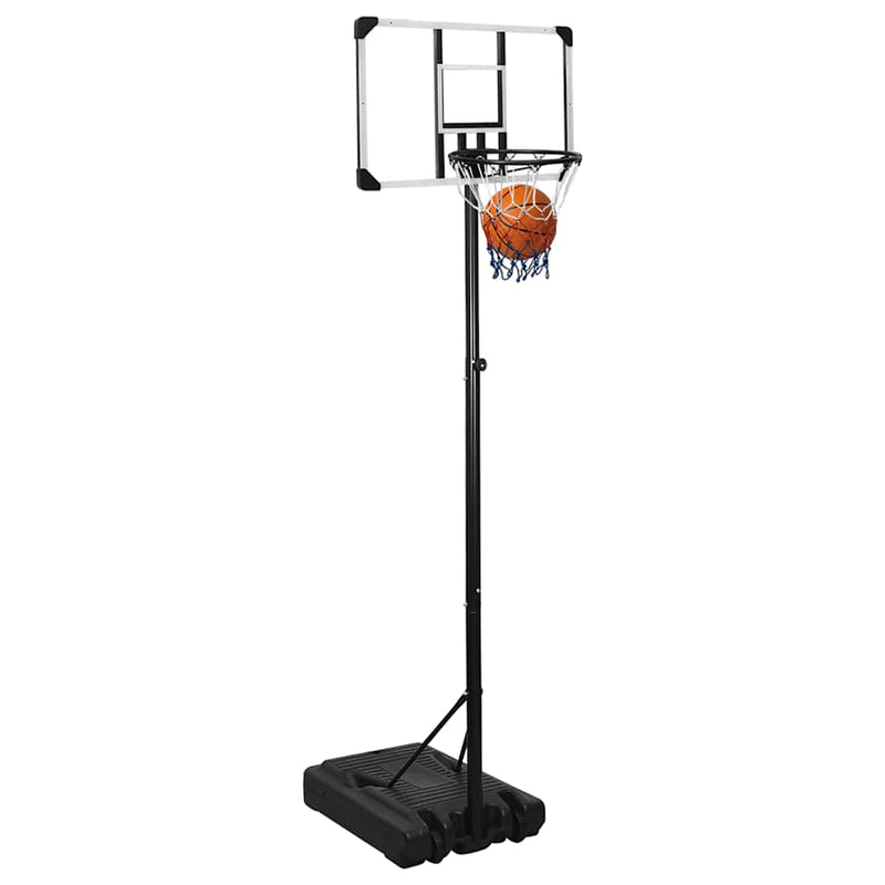 Load image into Gallery viewer, Vidaxl basketbalstandaard 235-305 cm polycarbonaat transparant