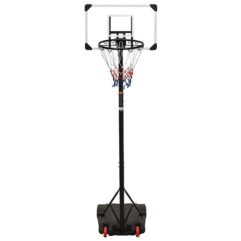 Load image into Gallery viewer, Vidaxl basketbalstandaard 216-250 cm polycarbonaat transparant