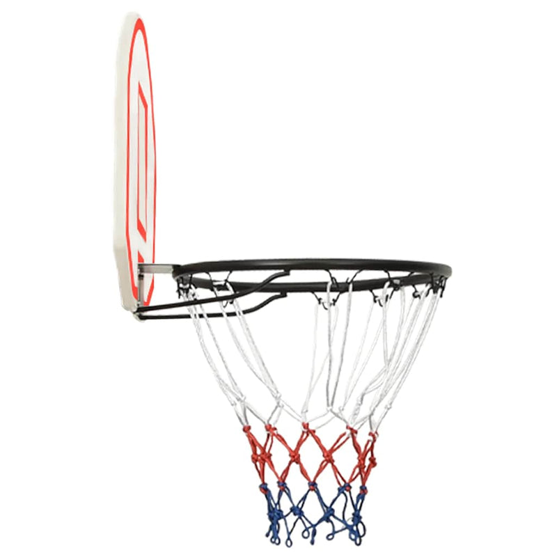 Load image into Gallery viewer, Vidaxl basketbalbord 71x45x2 cm polyetheen wit