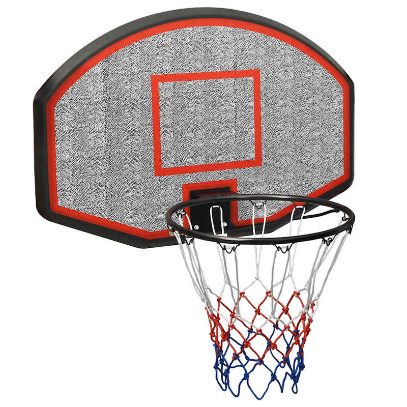 Load image into Gallery viewer, Vidaxl basketbalbord 90x60x2 cm polyetheen zwart