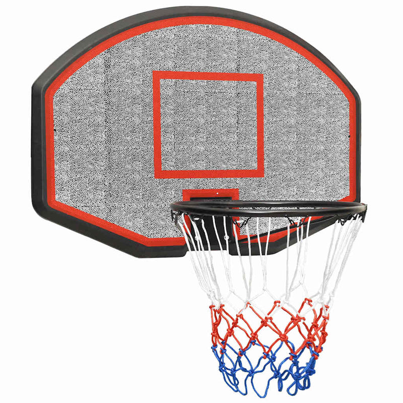 Load image into Gallery viewer, Vidaxl basketbalbord 71x45x2 cm polyetheen zwart