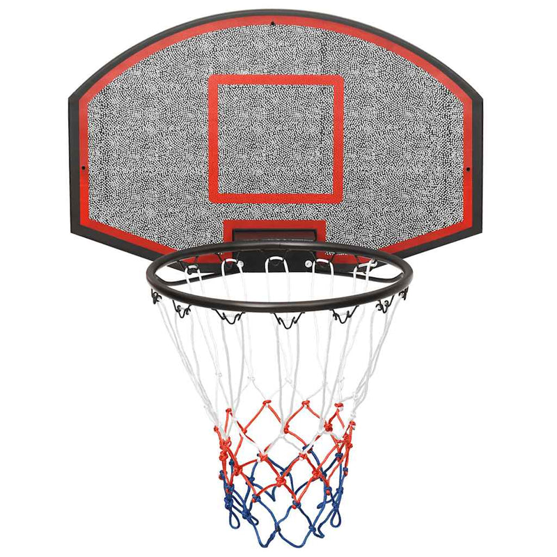 Load image into Gallery viewer, Vidaxl basketbalbord 71x45x2 cm polyetheen zwart